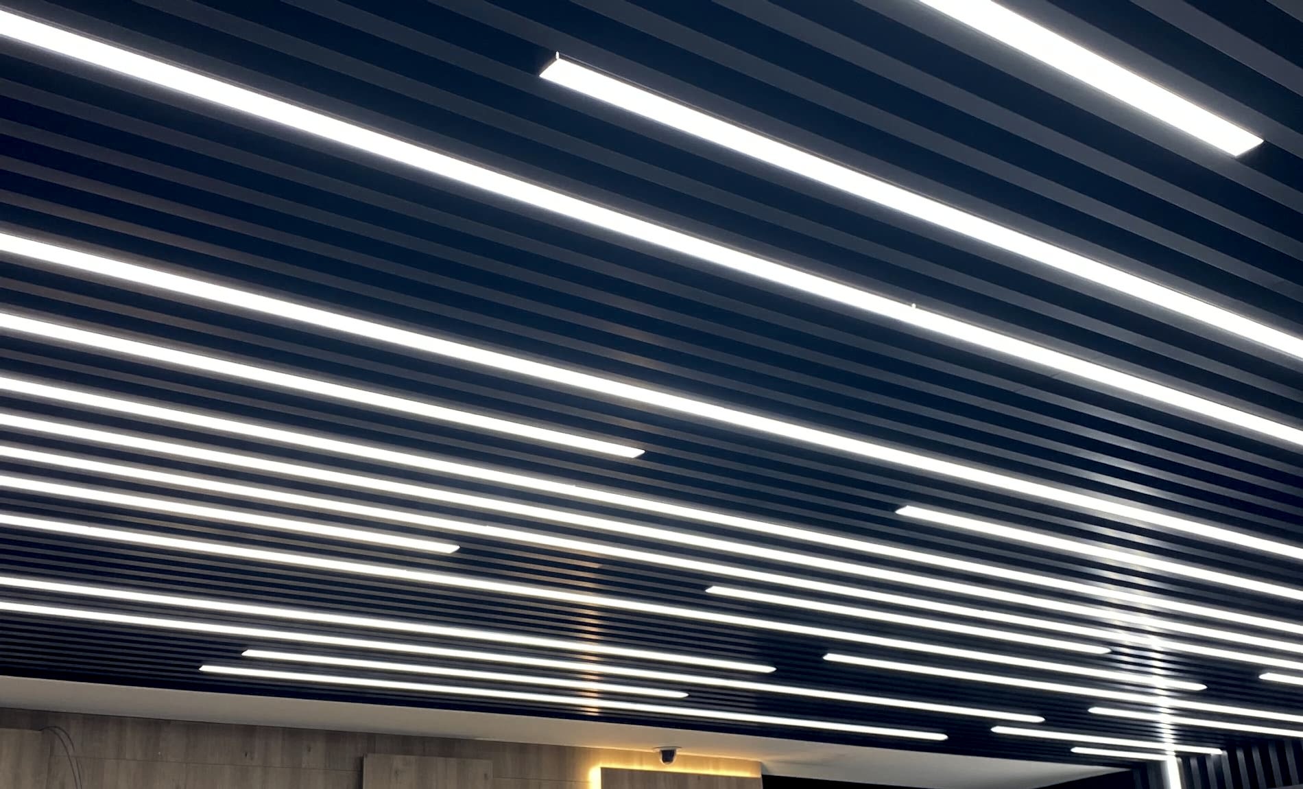 Baffle Tavan Aydınlatması